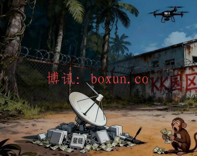 缅甸清剿电诈园区查获 30 套“星链”设备