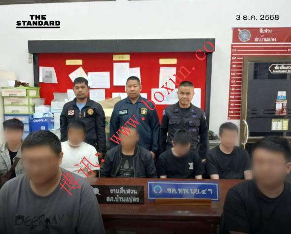 泰国海军尖竹汶府发现 8 名中国籍偷渡者 研判来自缅甸拟前往柬埔寨