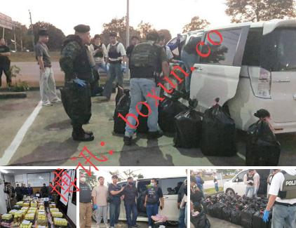 泰国清莱警方截获800万粒冰毒 边境联合行动抓捕嫌犯