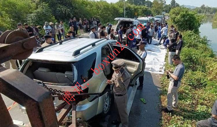 泰国叻丕府发生车祸 9名柬埔寨籍乘客遇难