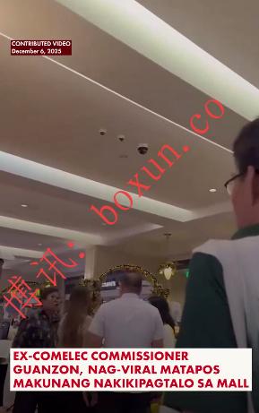 中国男子在马卡蒂商场与前菲官员爆发争执　事件引发公众讨论