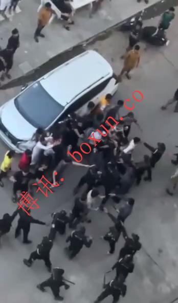 柬埔寨木牌园区突发暴乱 现场混乱原因不明