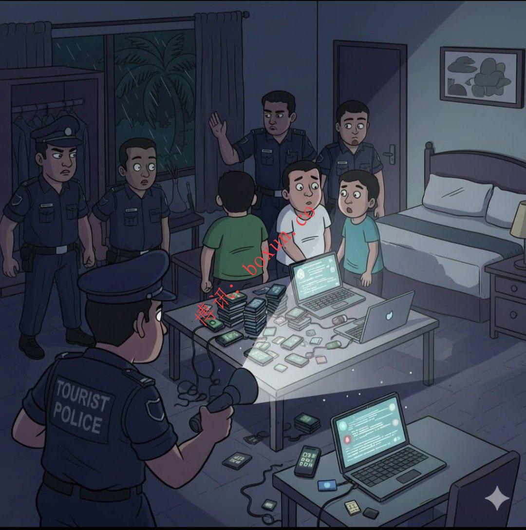 斯里兰卡再捣跨国诈骗窝点！15名中国籍嫌犯落网，1名被拘禁女子获救