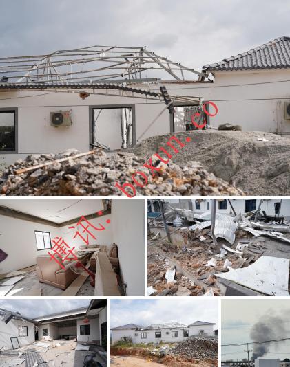柬媒曝光：菩萨省四合院遭炮火破坏 现场满目疮痍