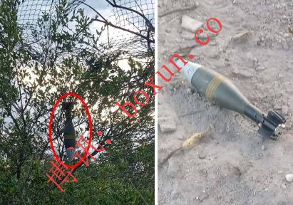 波贝网友发现疑似未爆弹药 当地民众被提醒切勿靠近或擅自处置