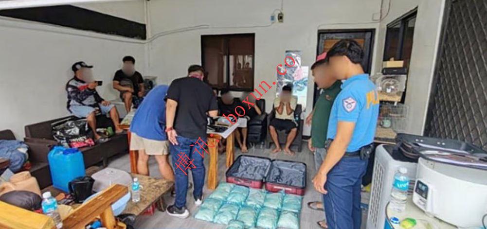 菲国警达义市重拳扫毒 诱捕行动抓获5名毒枭 缴获近2亿比索毒品