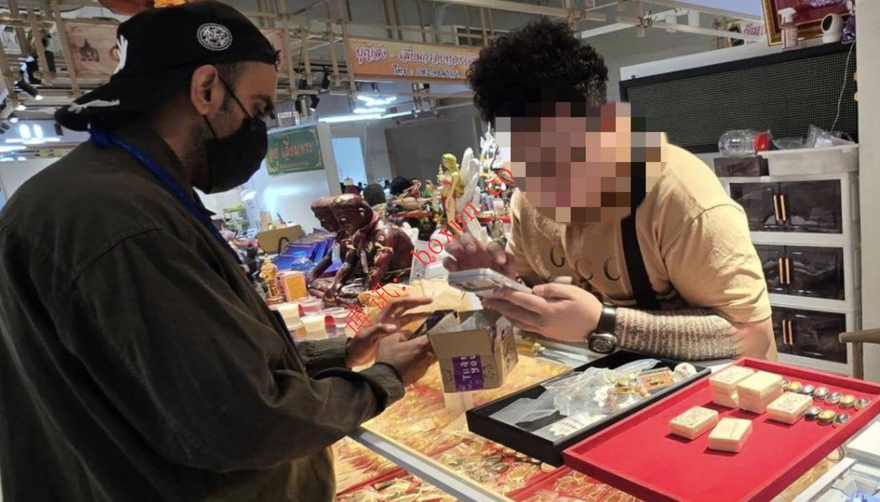 泰国移民局突袭曼谷商场 查获3名中国籍无证佛牌摊主 涉非法工作