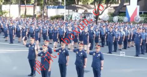 菲律宾警队迎来史上最大规模晋升 超一万名警务人员同步授衔