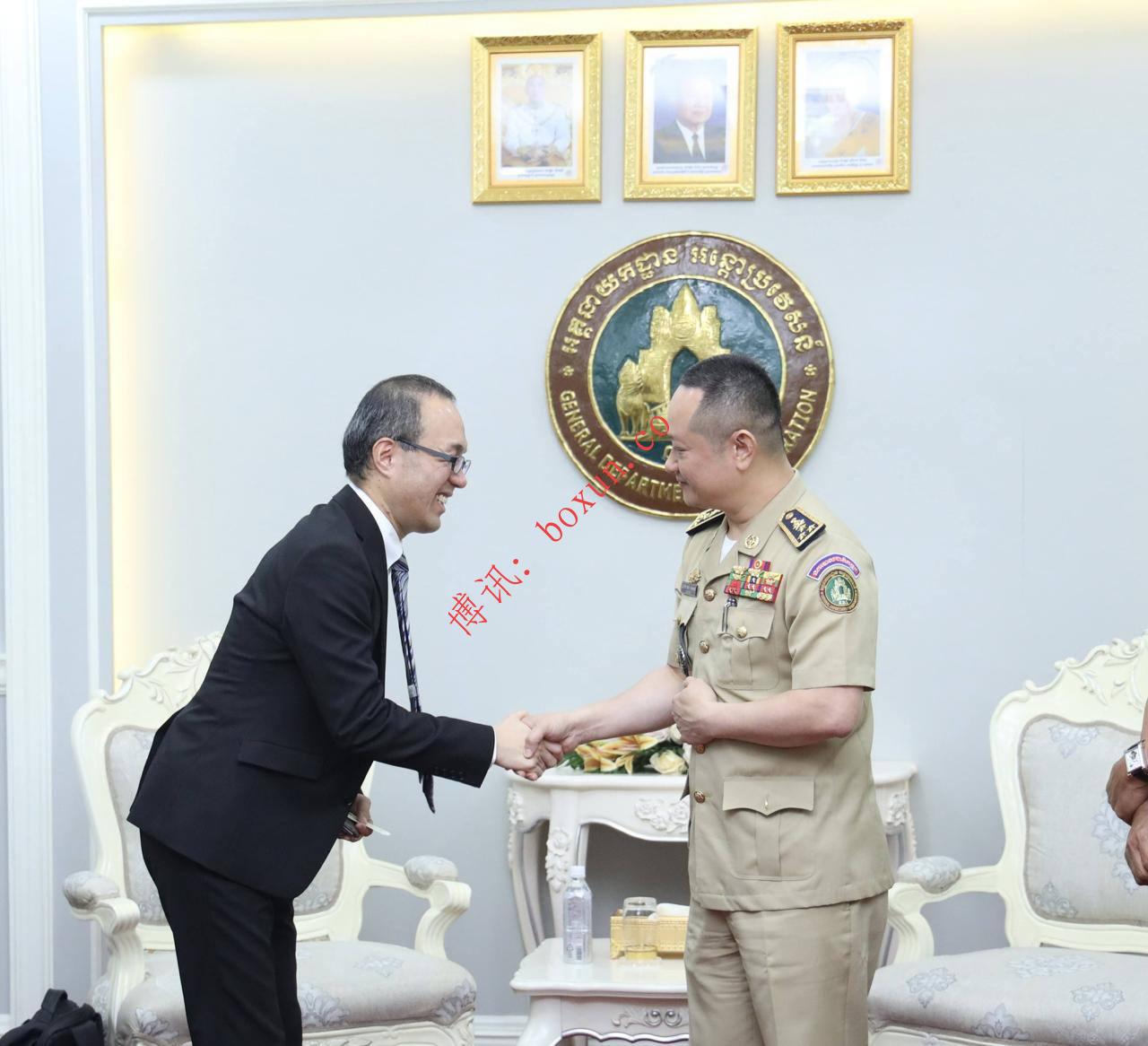 日本警界高层访柬｜双方商讨深化合作联合打击跨境电诈犯罪