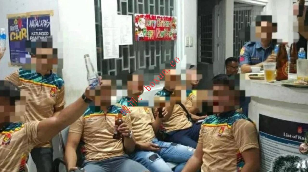 菲警“上班喝酒”视频疯传 警方紧急介入调查