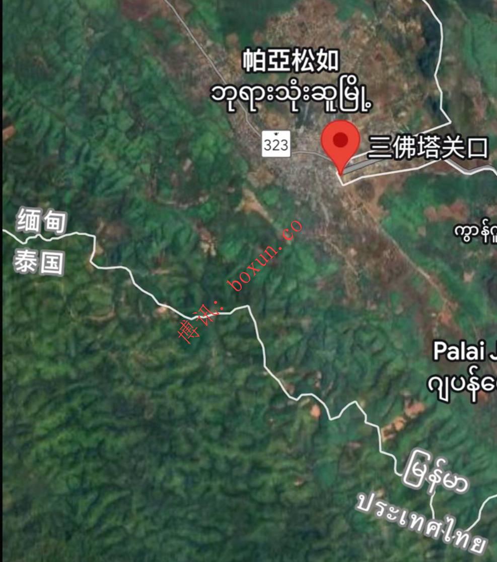 网友曝光 #帕亚松如 #黑园区 #三佛塔园区