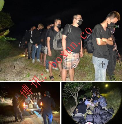 试图穿越泰柬边境从事电诈活动：16名中国人被泰国军方当场抓获