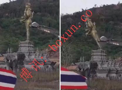 泰军入侵柬埔寨拆毁印度教神像 印度谴责伤害全球信众情感