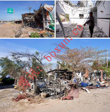 边境最新｜奥多棉吉省多处房屋成危楼 停火后仍属红区高危 当局吁民众严格避险