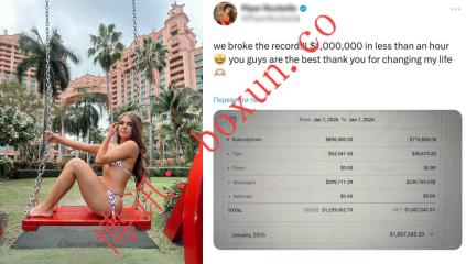 跨年夜流量奇迹：网红凭个人内容一小时斩获超100万美元 打破平台纪录