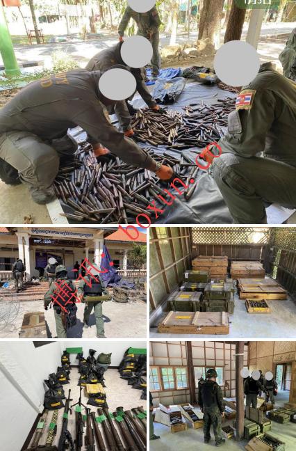 泰国海军在托莫达赌场发现大型军火库 含反坦克火箭筒及上万发弹药