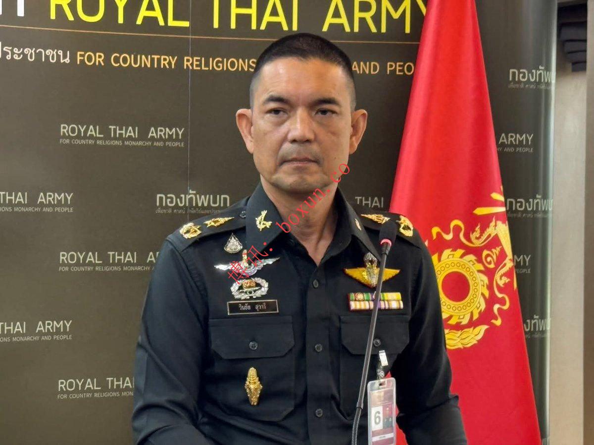 泰国军方警告柬埔寨：若再发生炮击事件 将立即采取自卫反击