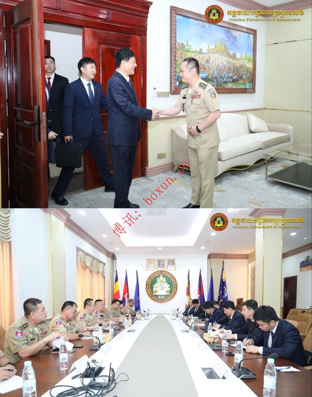柬埔寨重磅动向：中国公安部部长助理刘忠义访问柬埔寨，加强中柬执法合作