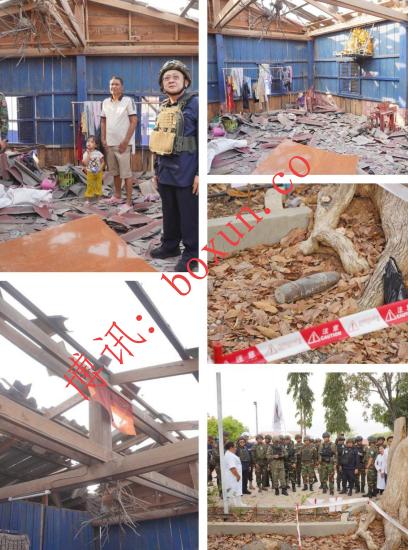 柬泰边境冲突期间马德望省遭重炮空袭 20余天承受350余枚炮弹