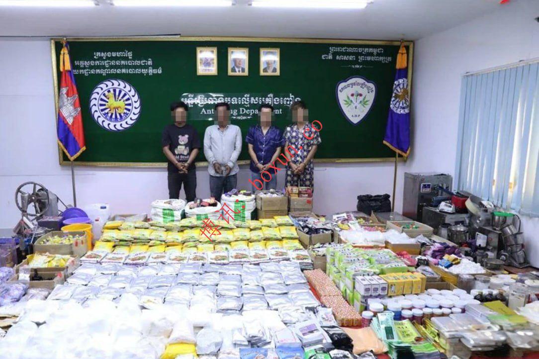 柬埔寨警方公布2026年1月缉毒成果：侦破249起案件 651人落网