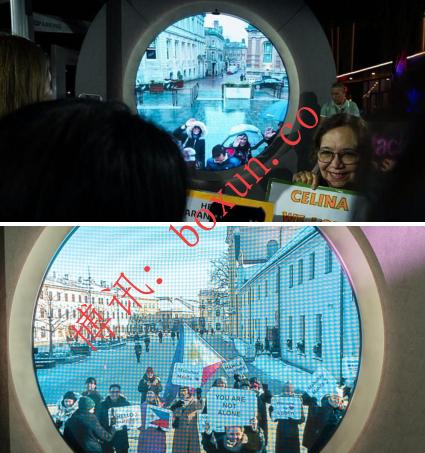 马尼拉BGC上线亚洲首个“时空传送门” 24小时连线欧美街头实现跨洲互动