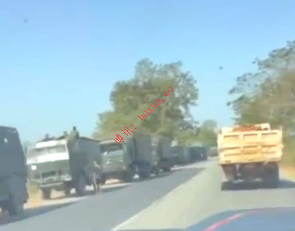 缅军车队抵达妙瓦底 当地局势出现新动向 KNA部队人员撤离