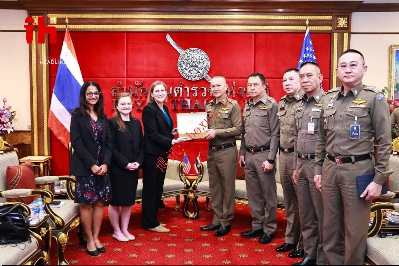 泰警总署会晤美国代表　深化合作联手打击电诈与人口贩运