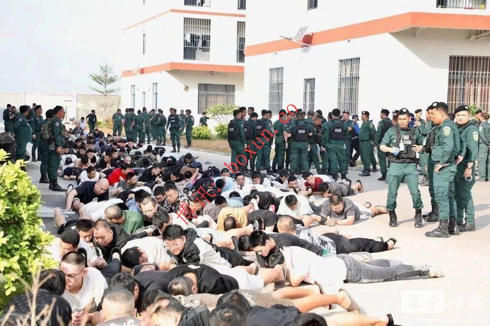 柬埔寨警方突袭木牌A7环球度假村 约1300名涉电诈人员被控制