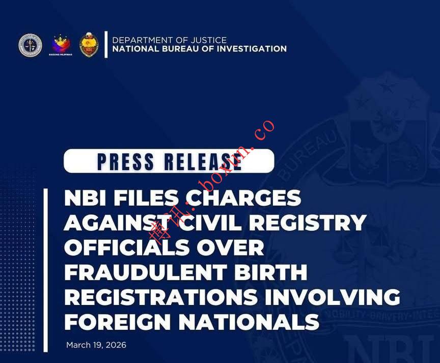 菲律宾曝光出生证造假黑链 涉及外籍人员非法获取国籍